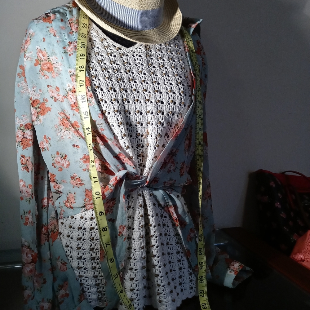 X Wrap tops and,crochet blouse